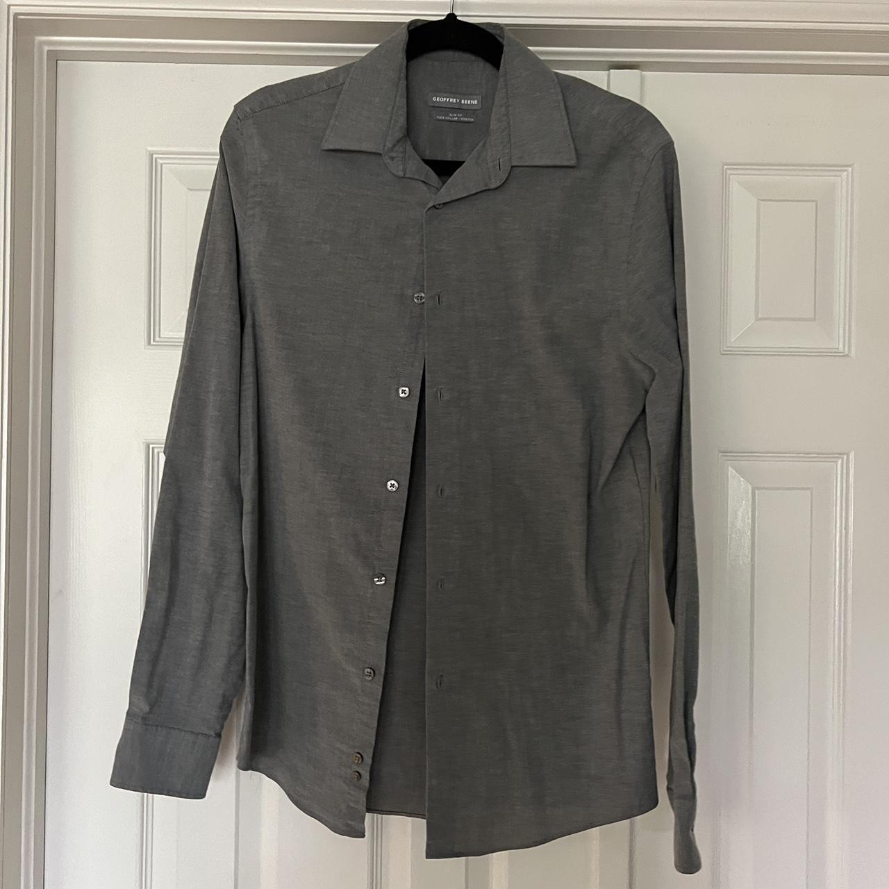 Geoffrey Beene Men's Grey Polo-shirts | Depop