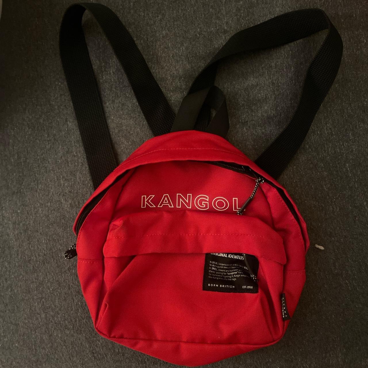 Red Kangol Backpack 🎒 ️ Depop