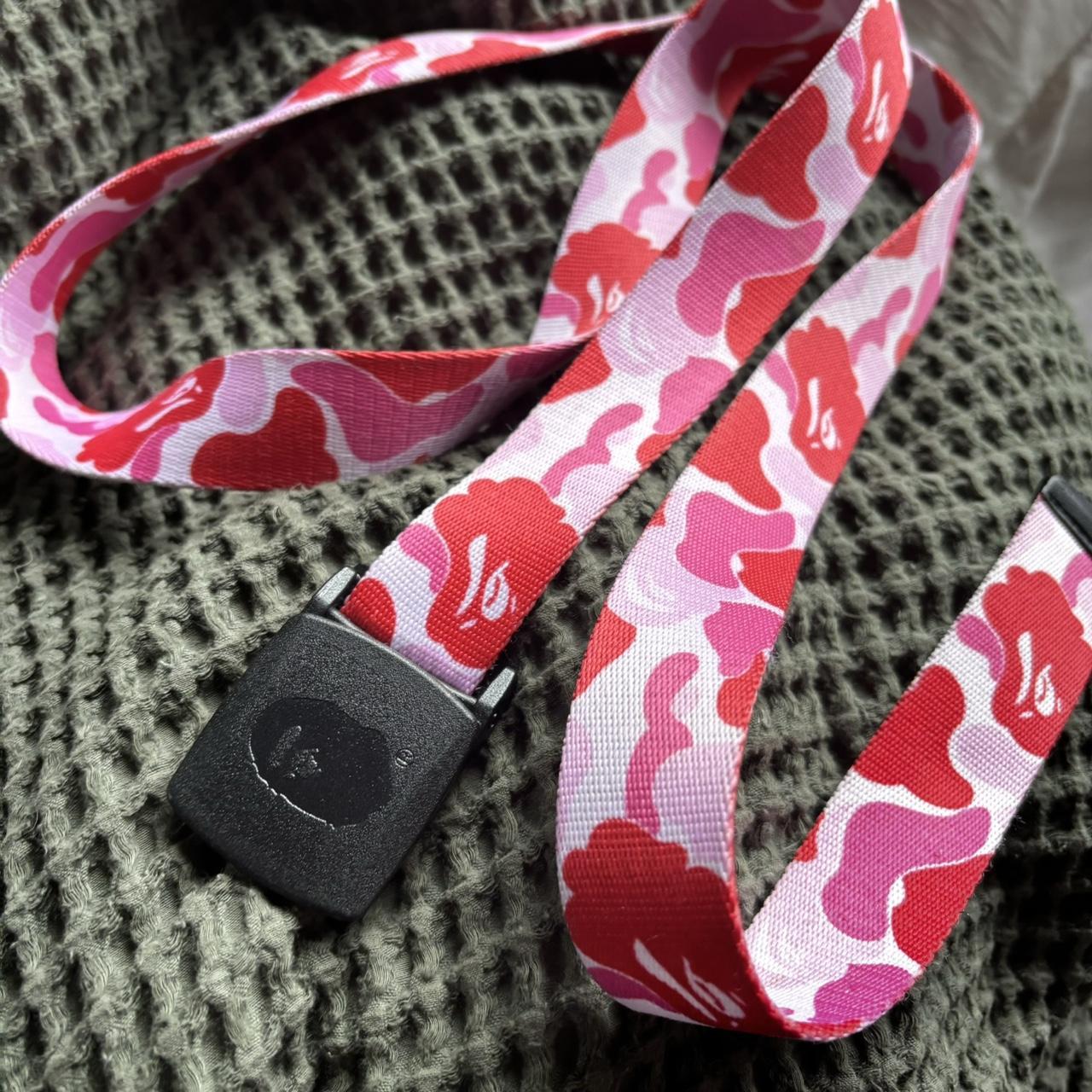 Pink 2025 camo belt