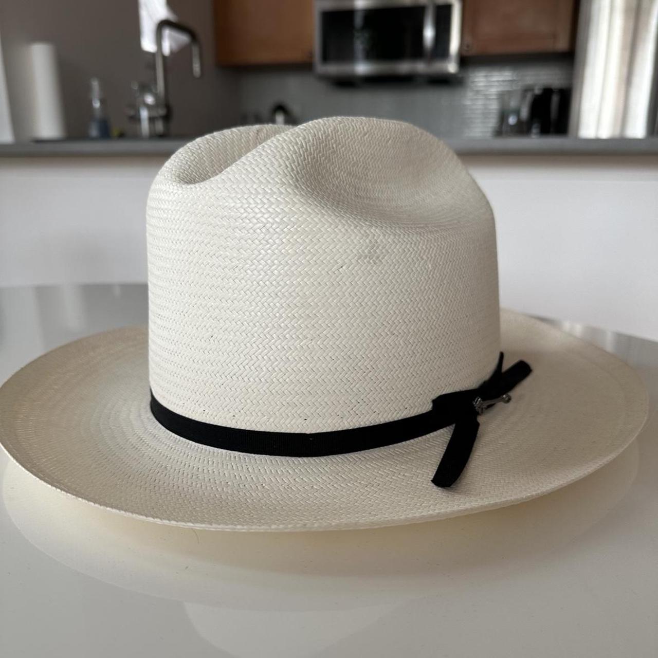 Stetson Men's Cream Hat Depop