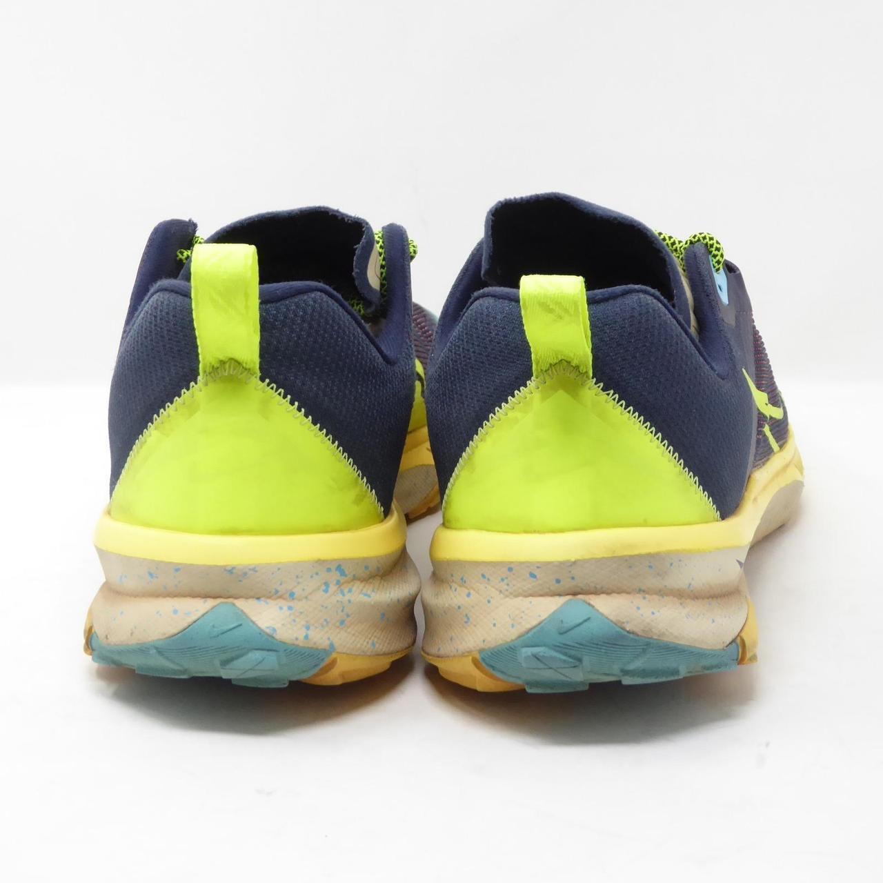 Preloved Men's Sneakers - Blue/Yellow - US 13 – N… - image 4