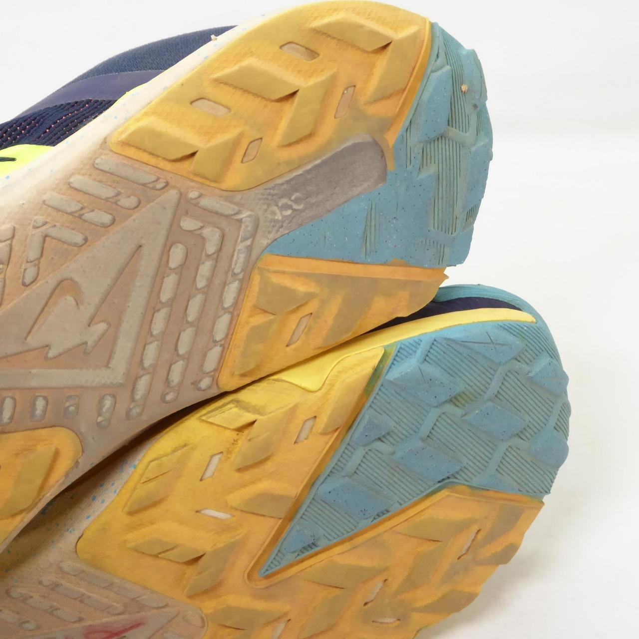 Preloved Men's Sneakers - Blue/Yellow - US 13 – N… - image 6