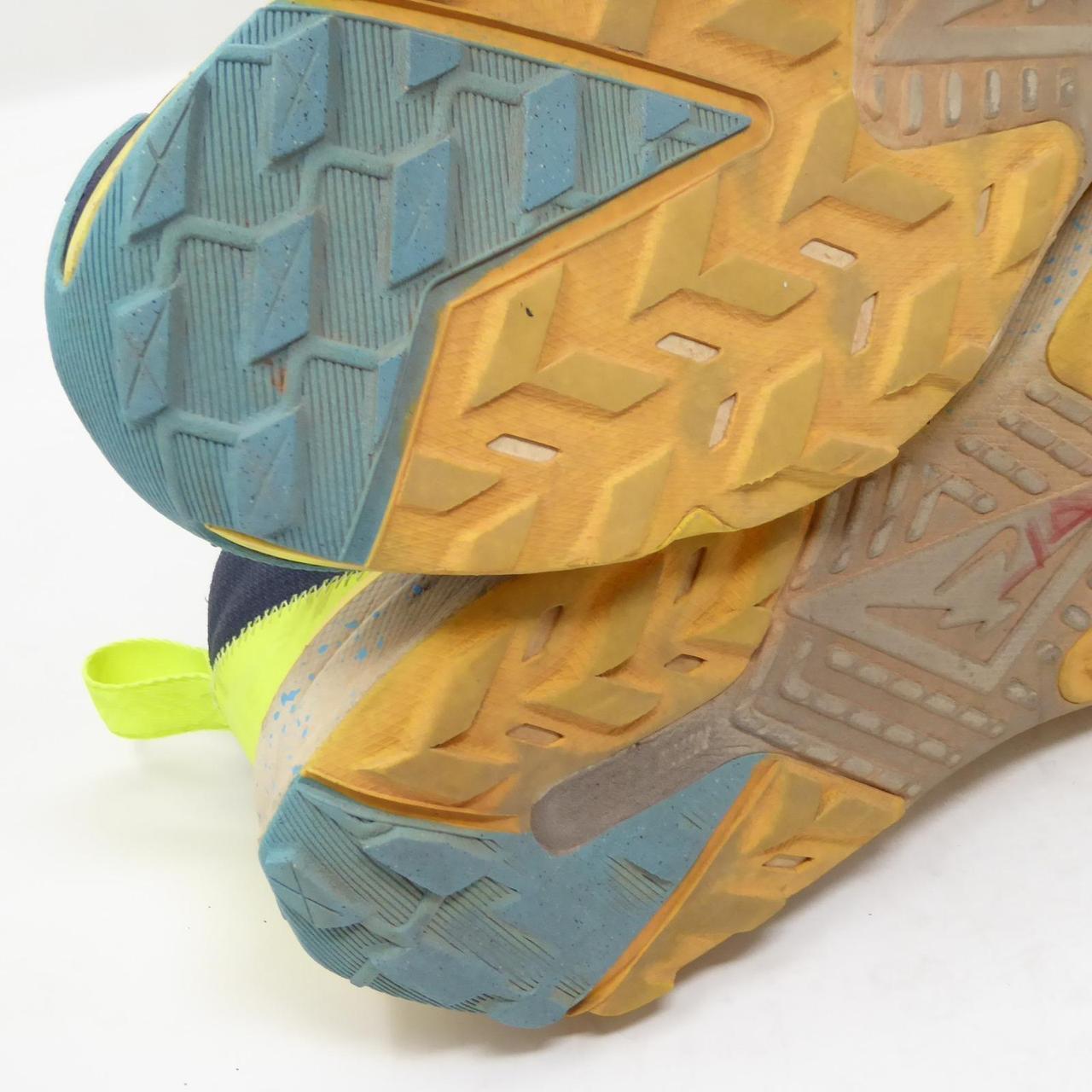 Preloved Men's Sneakers - Blue/Yellow - US 13 – N… - image 5