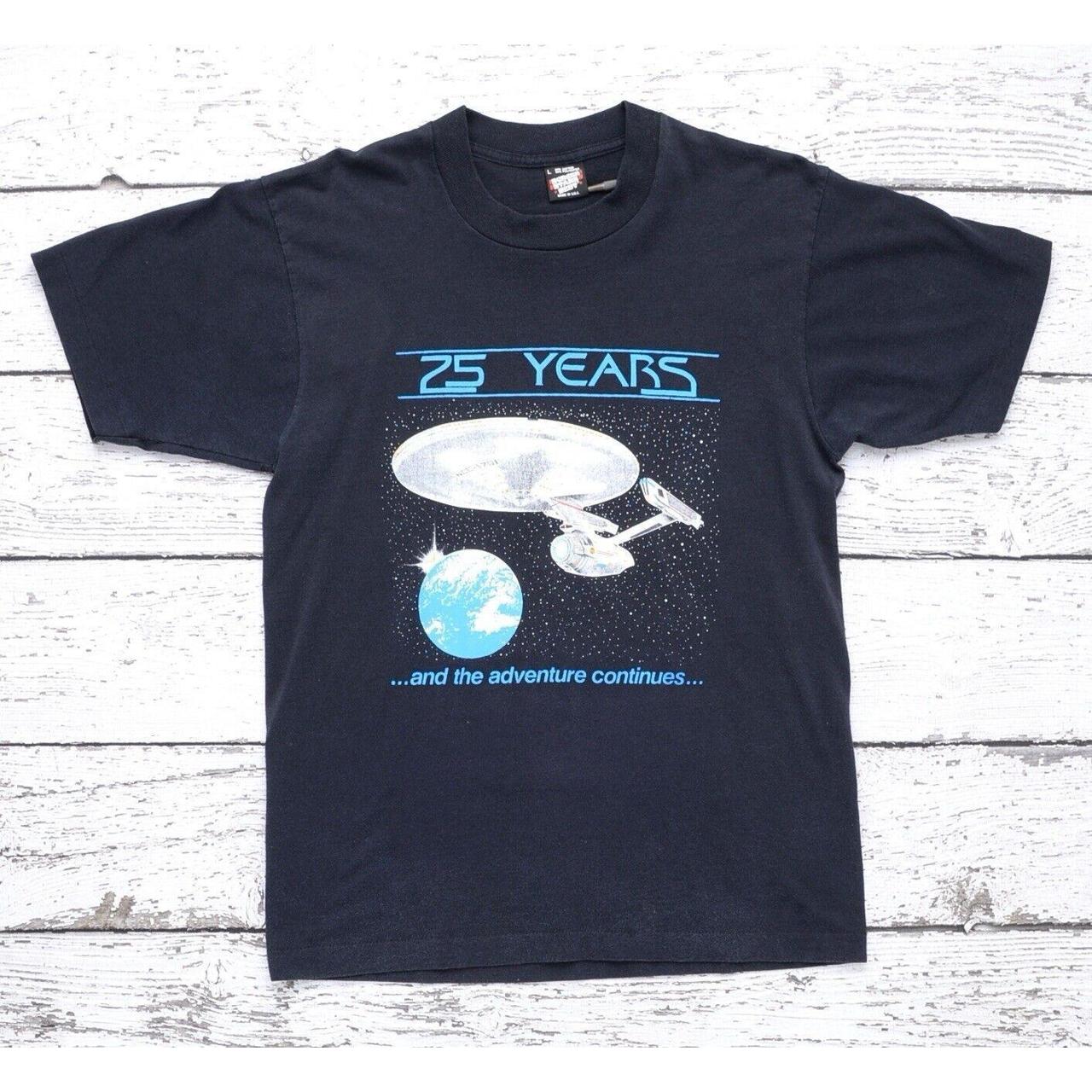 20th Anniversary Uss Enterprise T Shirt Vintage Star Trek