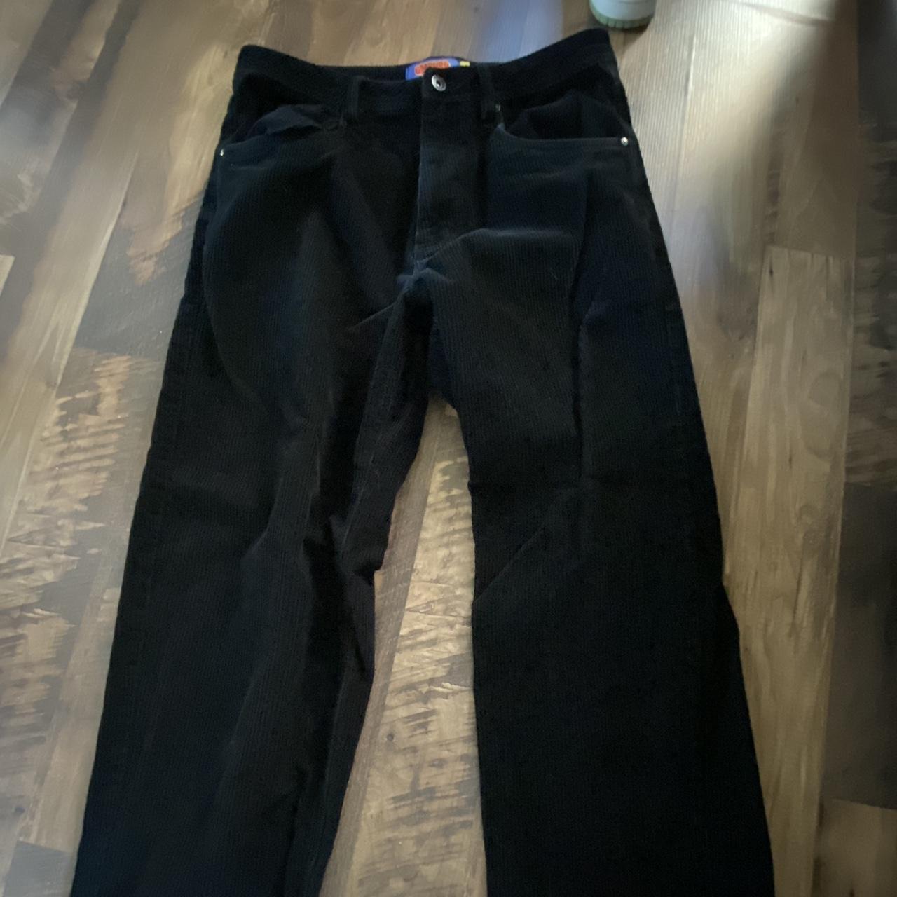 Empyre Men's Black and Red Jeans | Depop