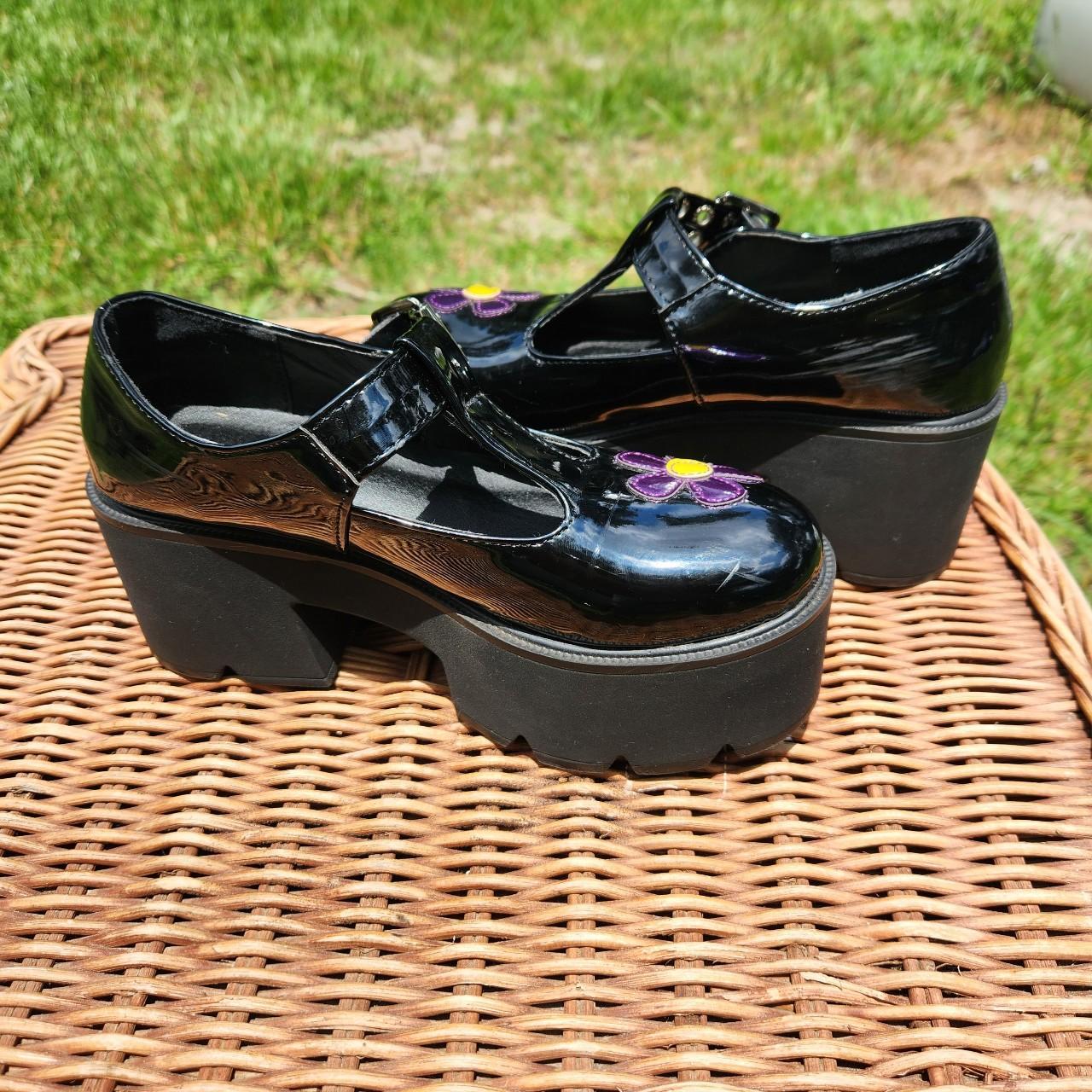 patent leather platform mary janes