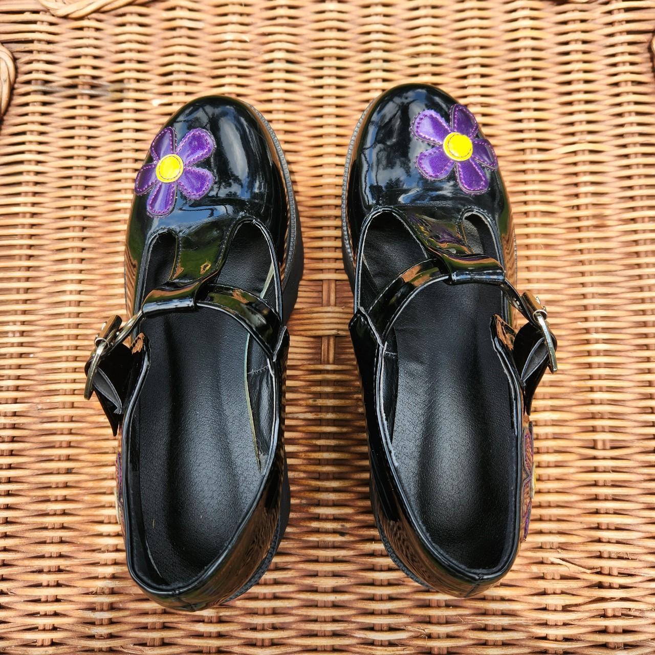 patent leather platform mary janes