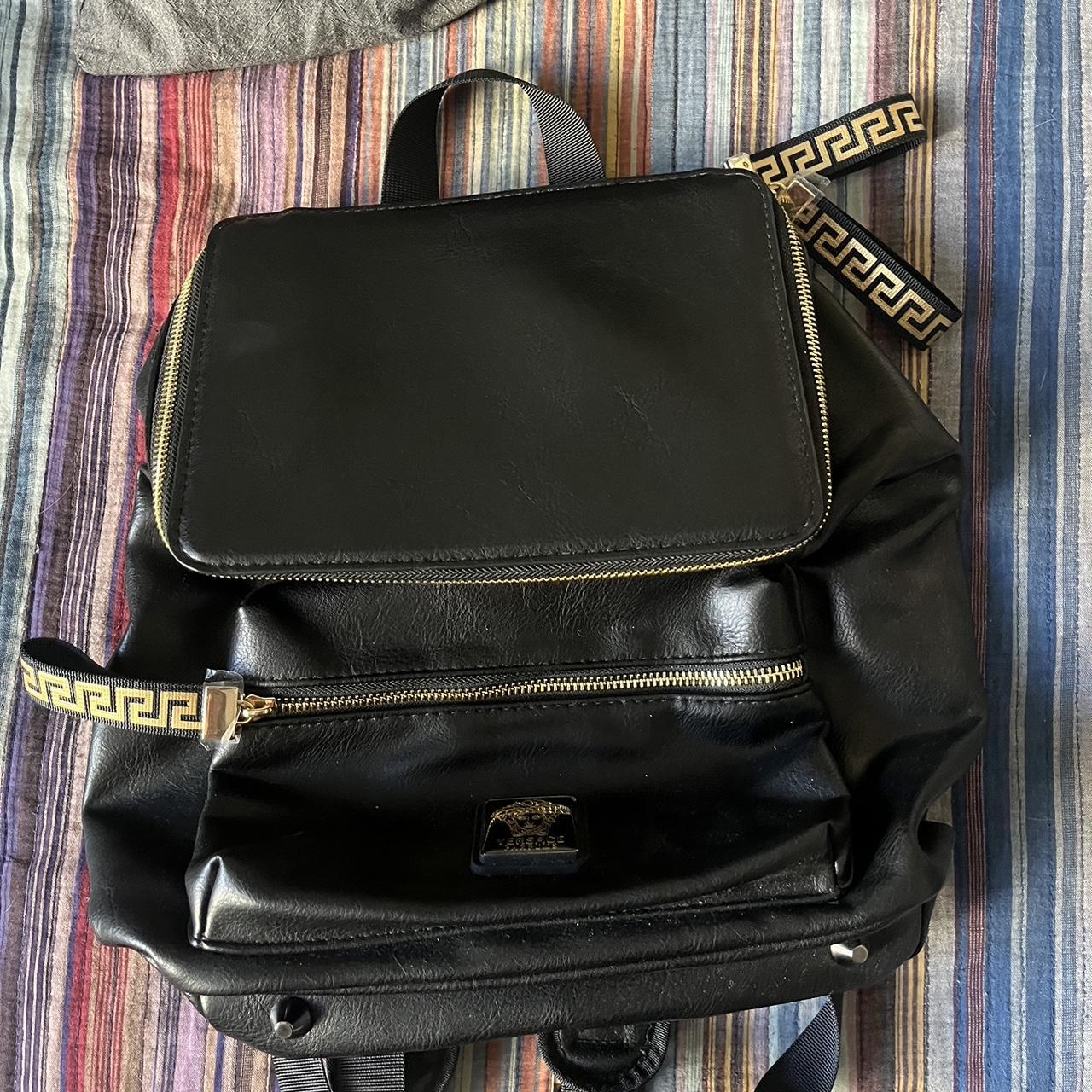 Cute Versace Parfum backpack Never used Still new... - Depop