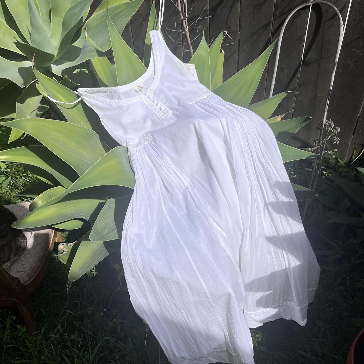 ANOKHI Women's White Dress
