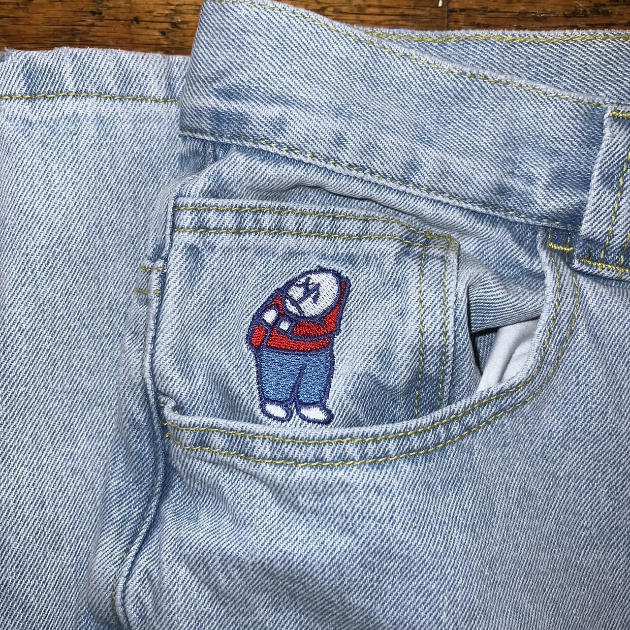 90s/Y2K Big Boy jeans Similar to JNCO size Medium... - Depop