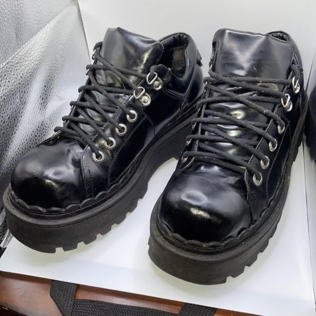 UNIF LOW TOP SEEK LEATHER PLATFORM SHOE. Women’s... Depop