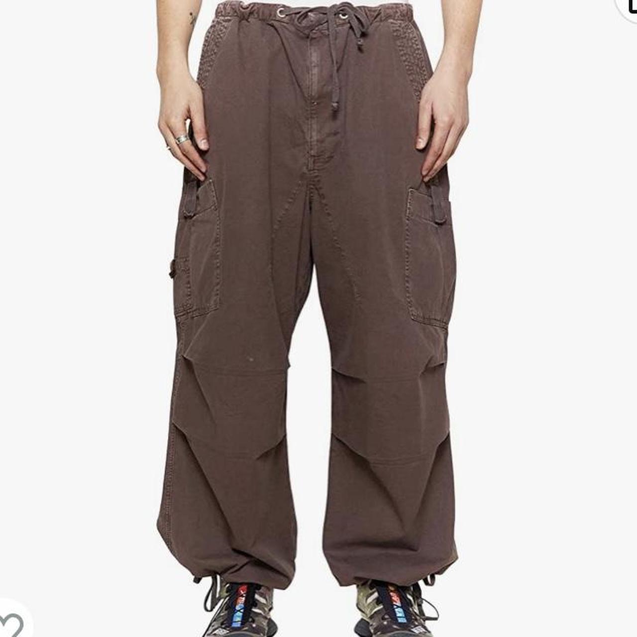 Parachute cargo pants like new perfect condition... - Depop