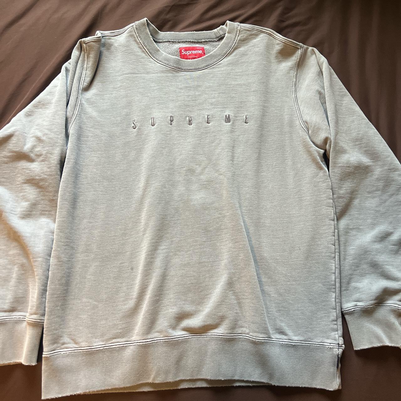 Supreme 2024 overdyed crewneck