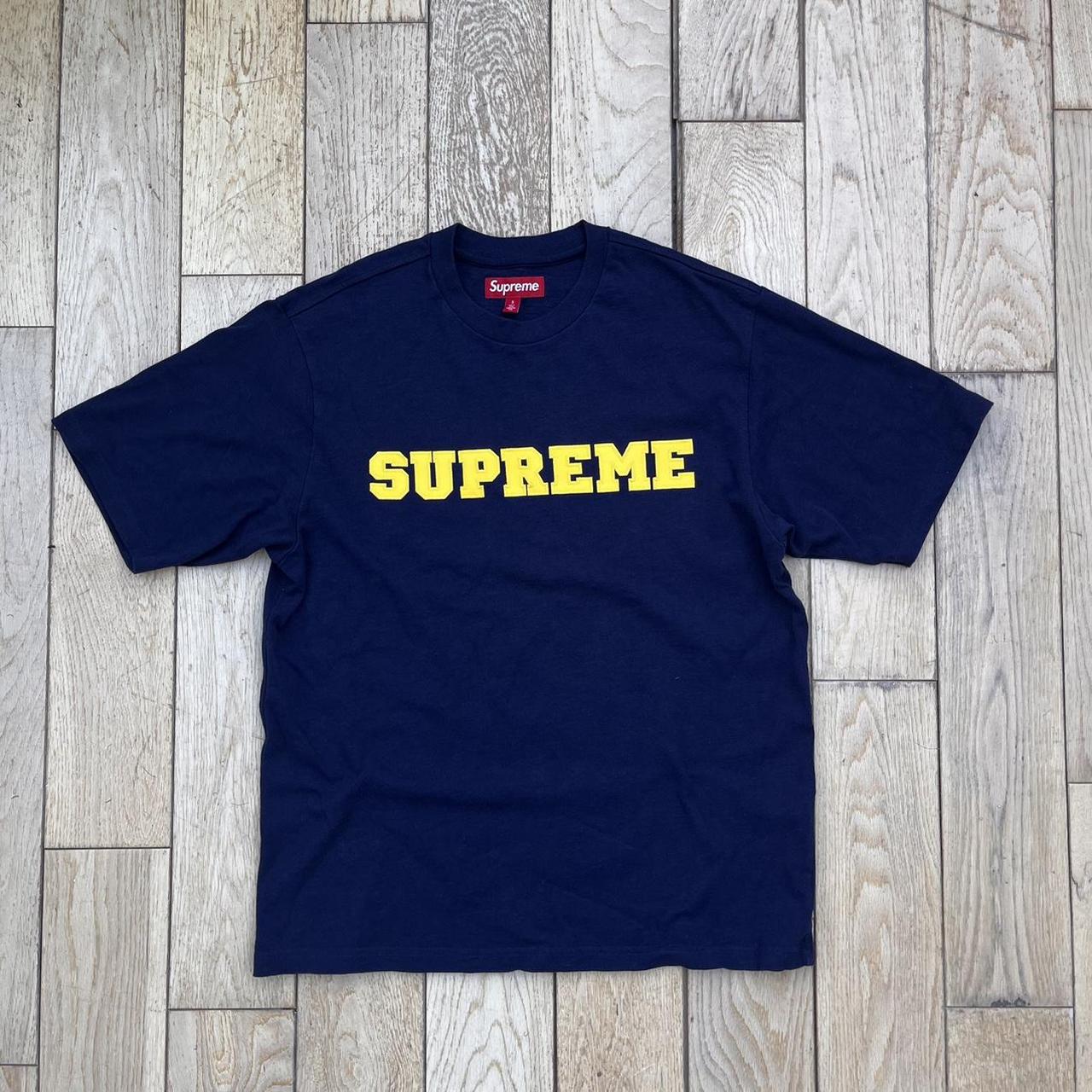 シュプリーム　Old English L/S Top　ネイビーXL Supreme Old English L/S Top Navy XLオンライン ショップ 安い