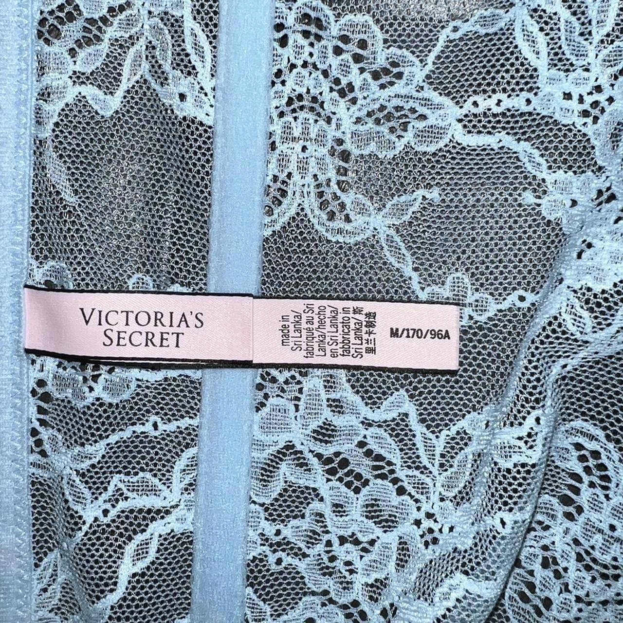Victoria Secret light blue corset top size M, only... Depop