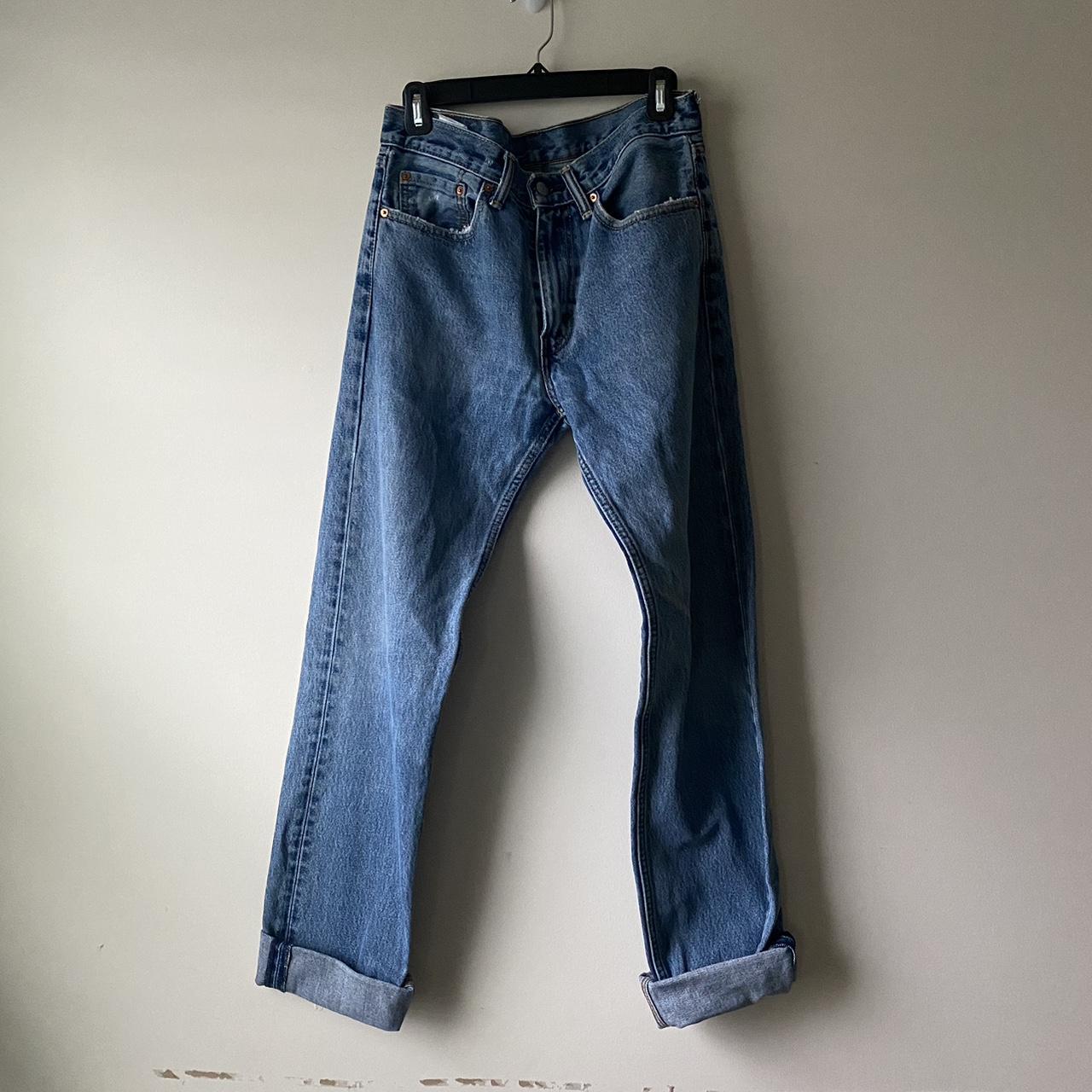 Levi jeans W- 31 L36 100% cotton #levijeans #jeans - Depop