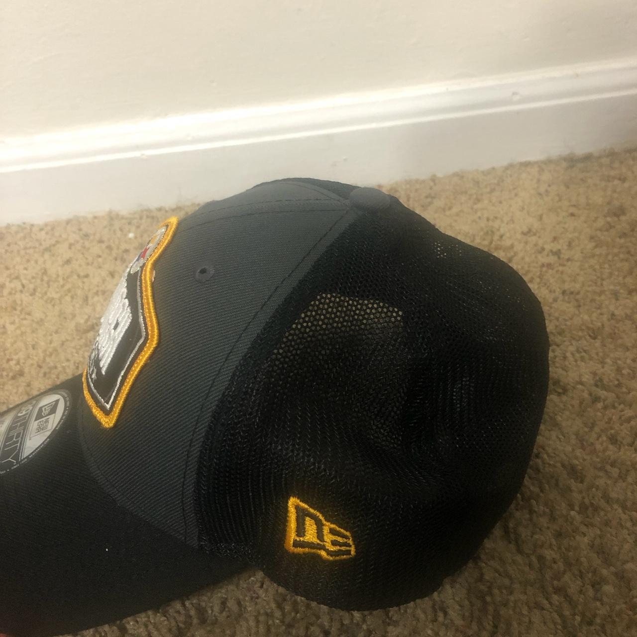 New Era Pittsburgh Steelers 2021 Draft 39THIRTY Cap - Graphite/Black/Black