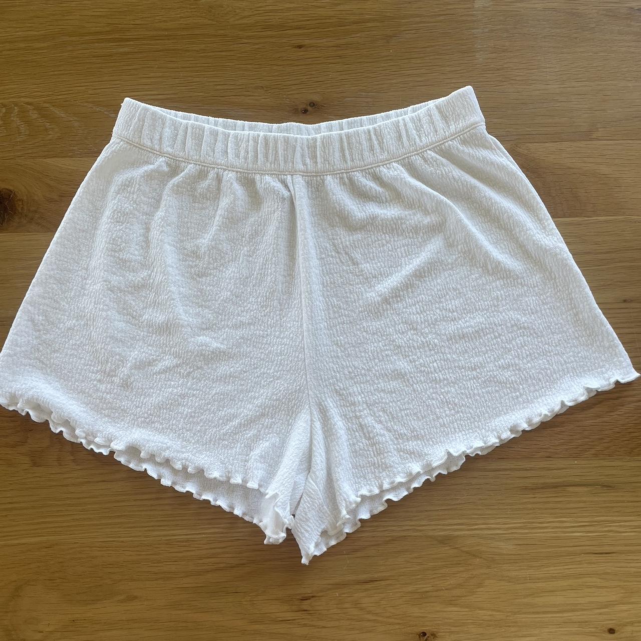Women's White Shorts | Depop