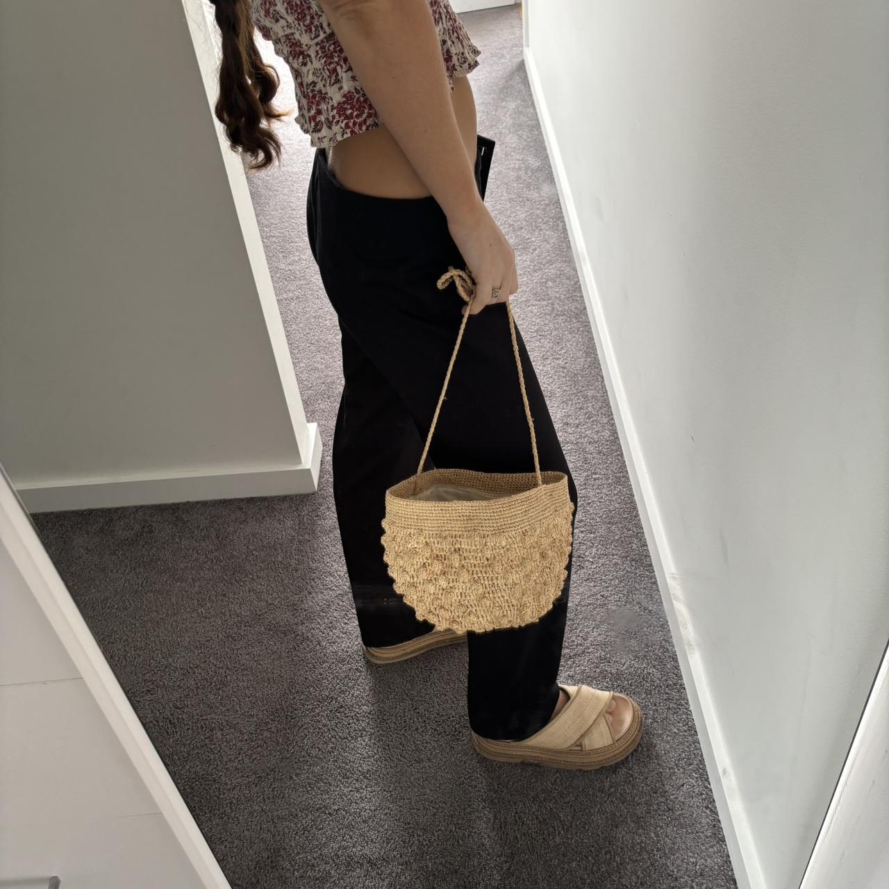 【新品】MADE IN MADA HITBAG Made in Mada Straw Tote Bag