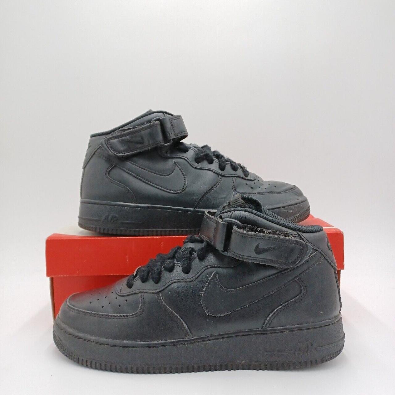 nike air force 1 trainers black