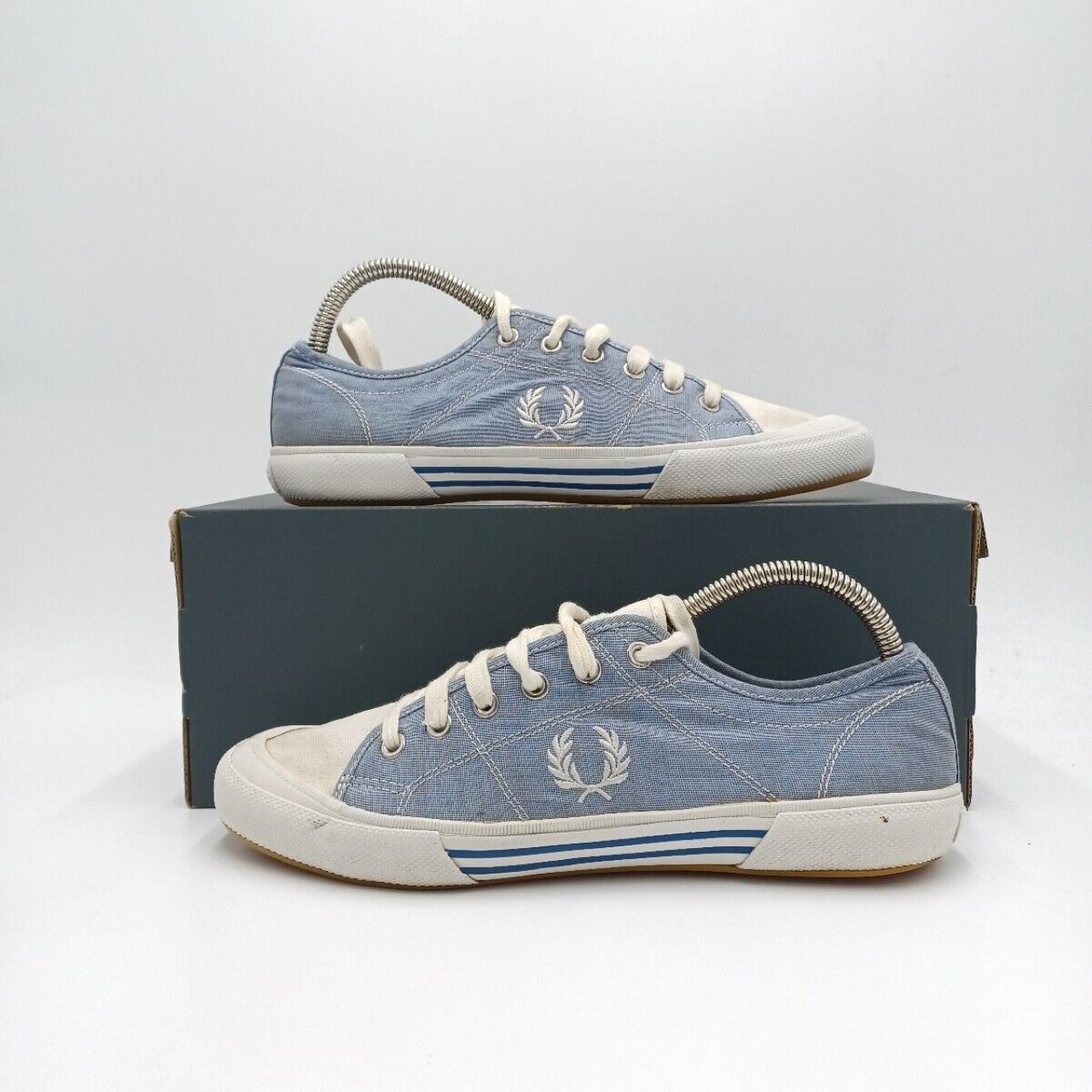 Mens fred perry top canvas shoes