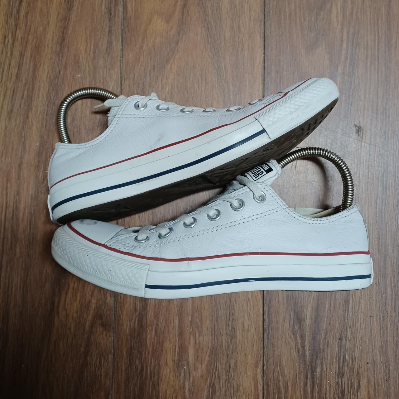 Converse Chuck Taylor Trainer White UK6 Low Mens... - Depop