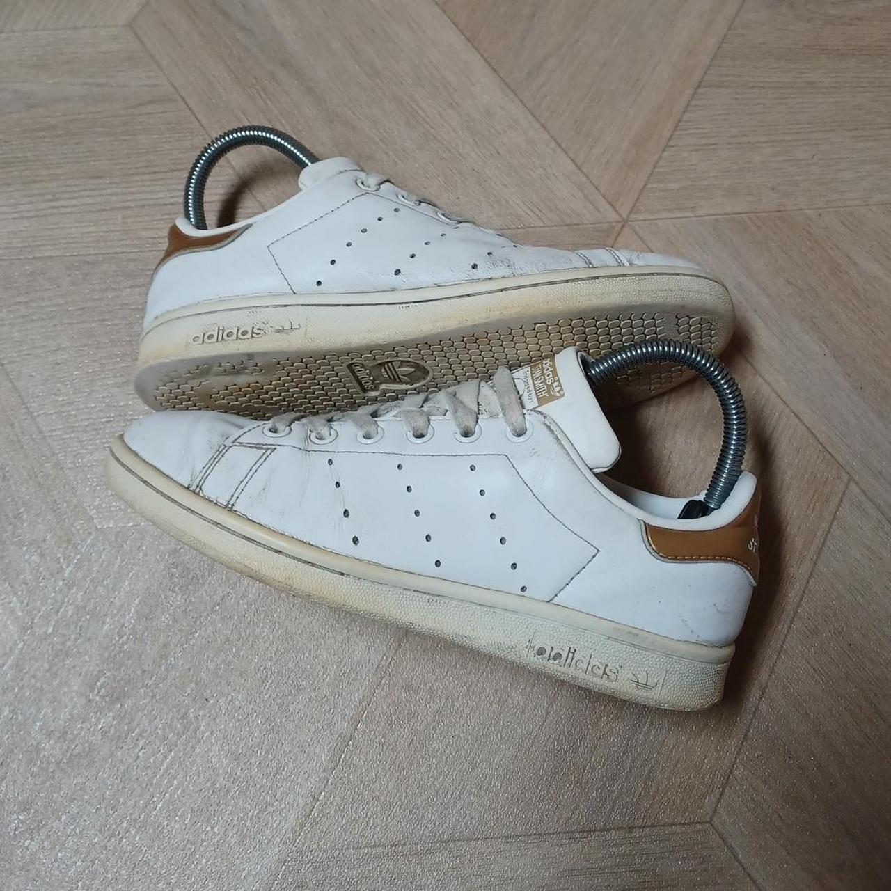 Adidas Stan Smith Trainer White UK4.5 Low Womens. Depop