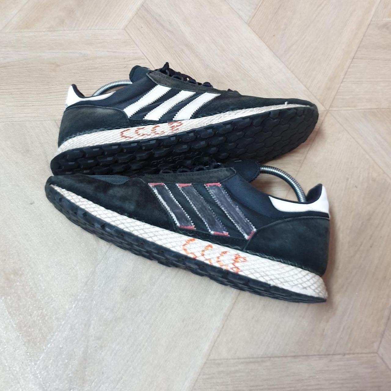 Adidas Forest Grove Trainer Black UK9.5 Low Mens. Depop