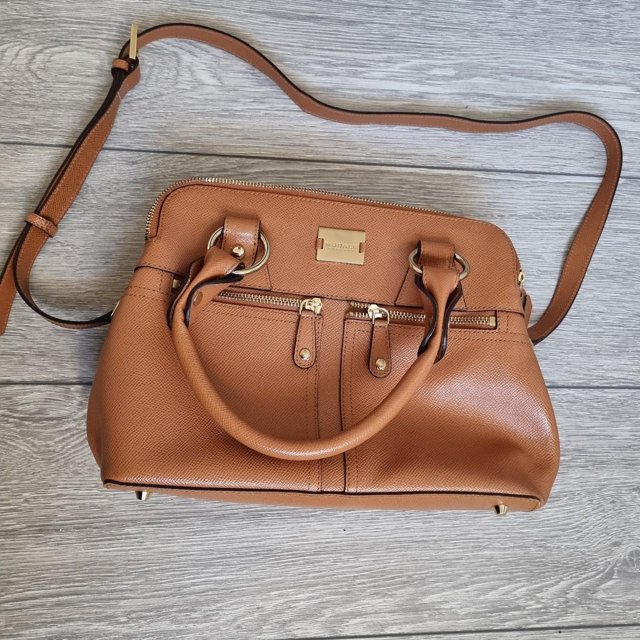 Modalu Pippa leather bag. Tan coloured. Tags off but... - Depop