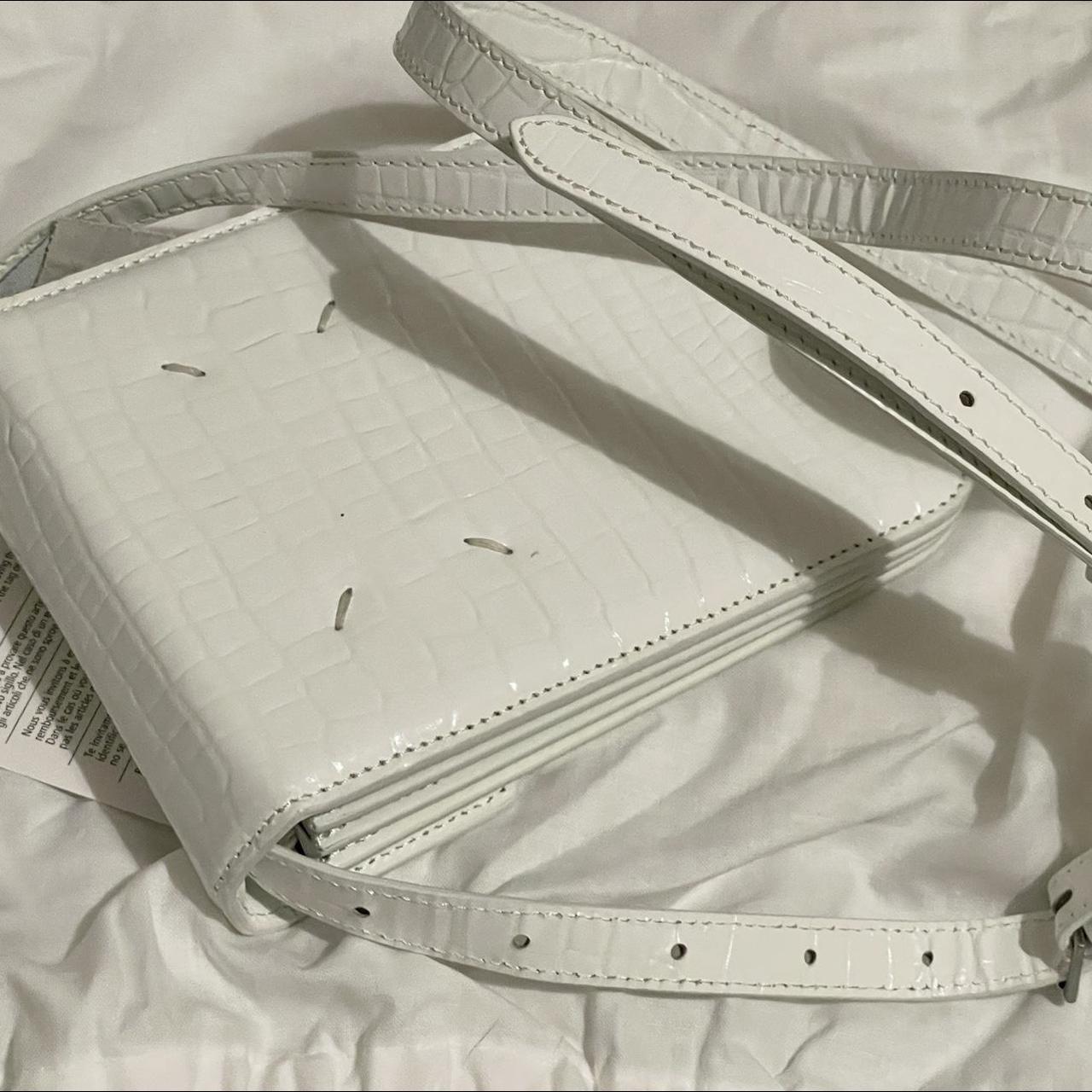 Maison Margiela bag purse Mainline Unisex White... - Depop