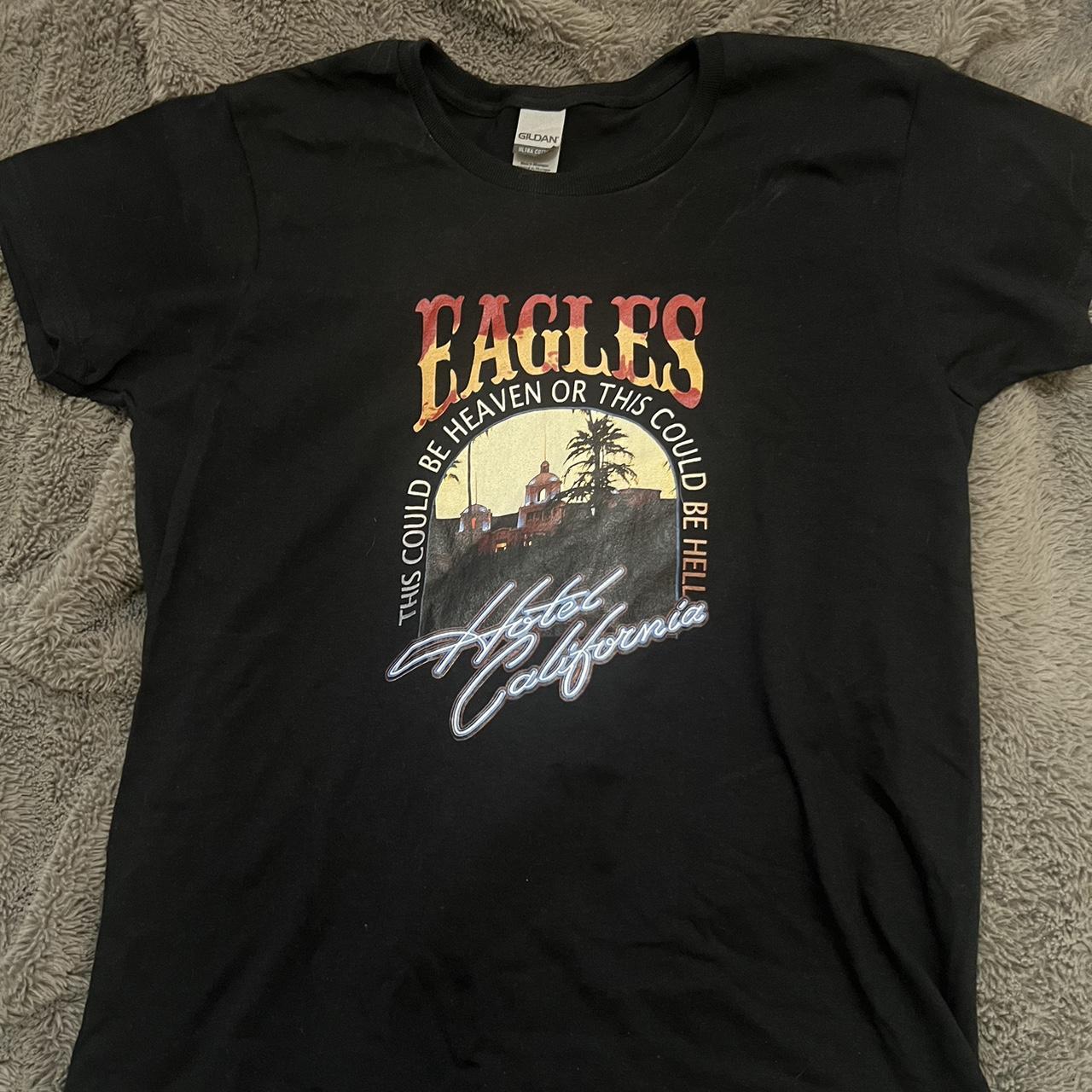 Eagles Hotel California T-Shirt Small / Black