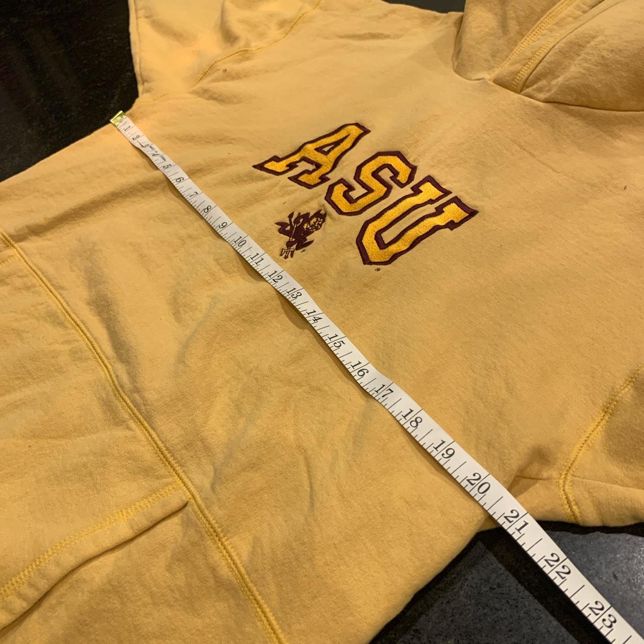 -ASU embroidered hoodie -Vintage piece -Really nice... - Depop