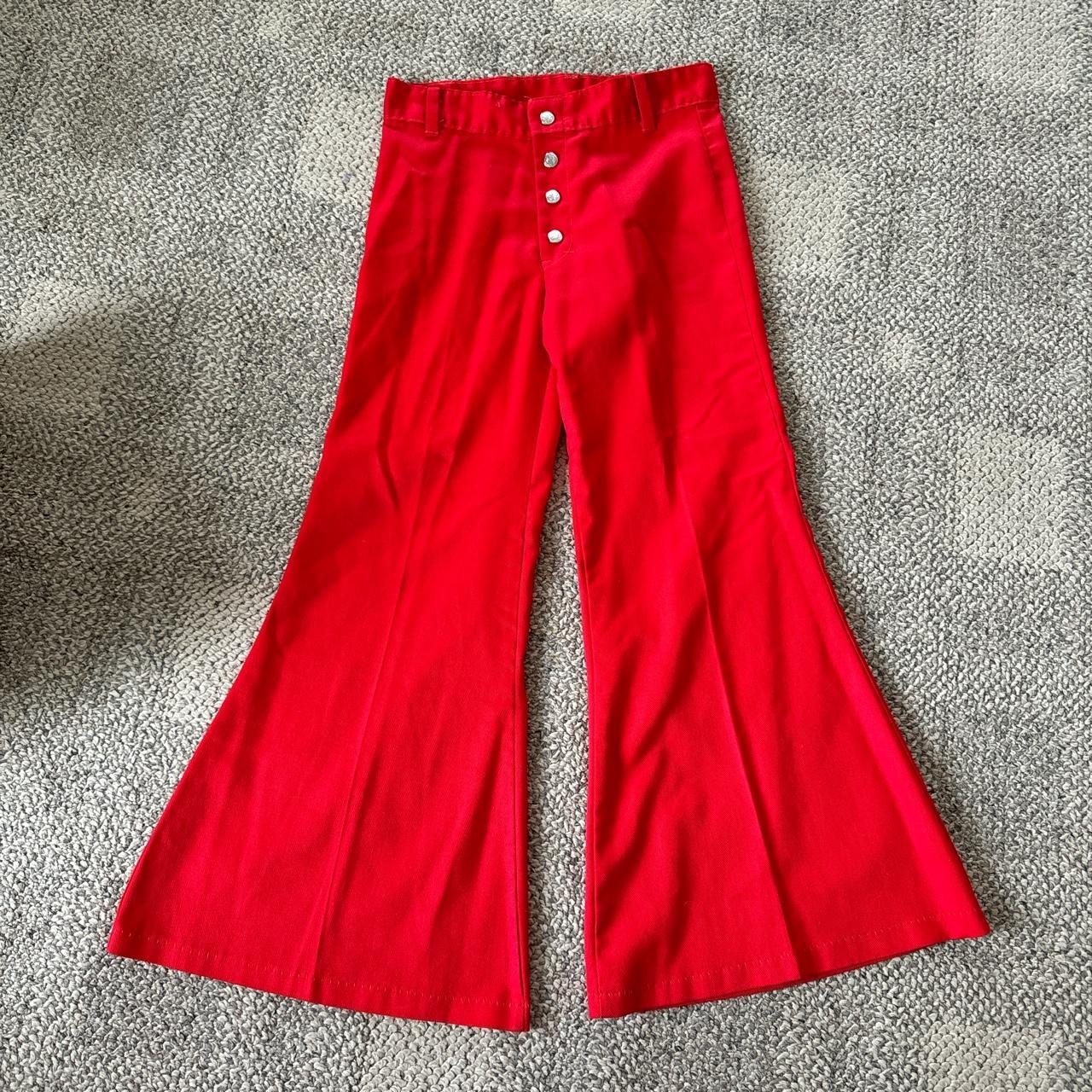 Stunning vintage 70s flare pants! So sick!, Read...