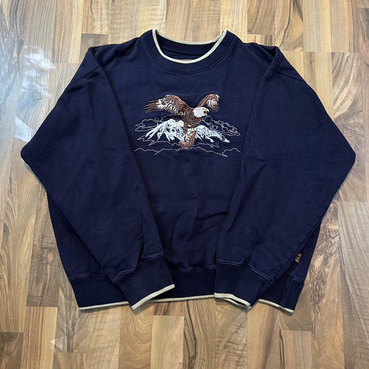 eagle crewneck - Depop