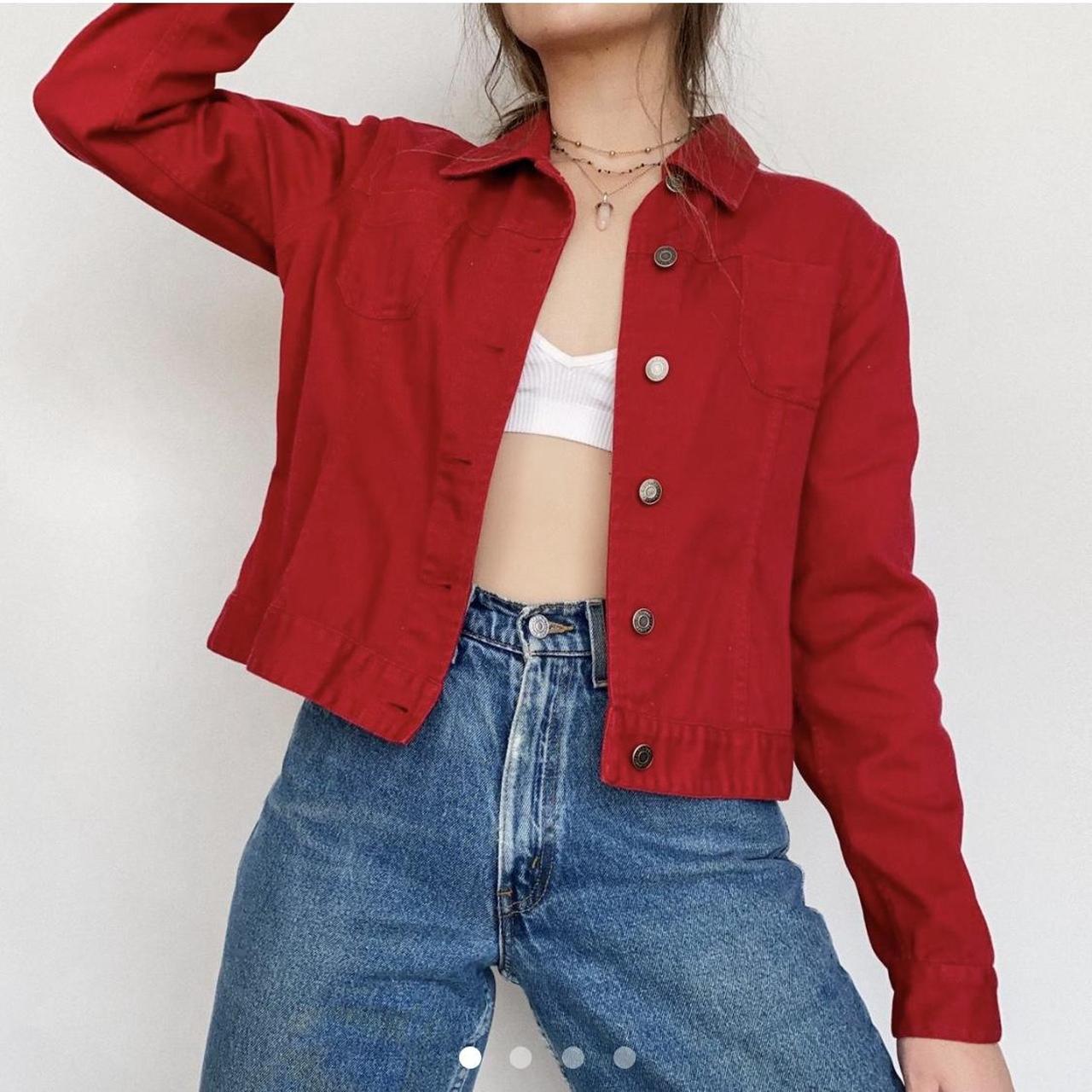 Red Jean Jackets  Buy Red Jean Jackets online in India