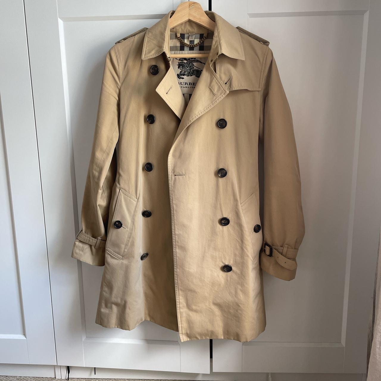 burberry trench coat depop