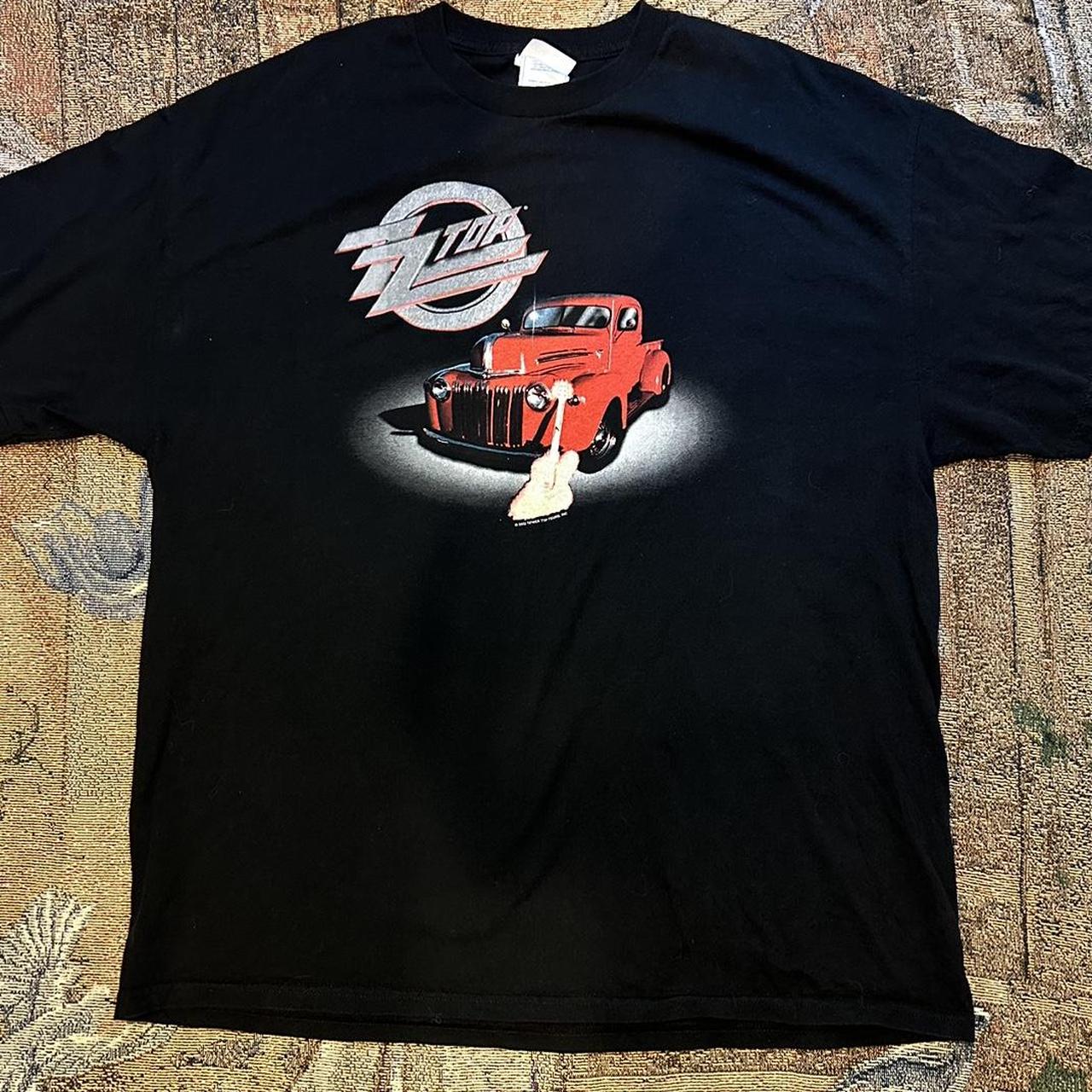 Vintage ZZ TOP band shirt Made in 2002 as pictured... - Depop