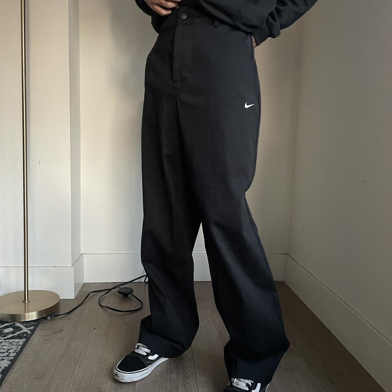 mens nike black pants