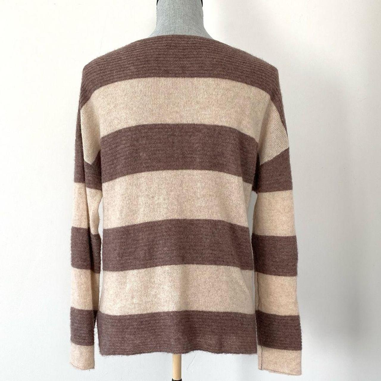 Source Unknown Women's Sweater - Brown/Cream - S … - image 2