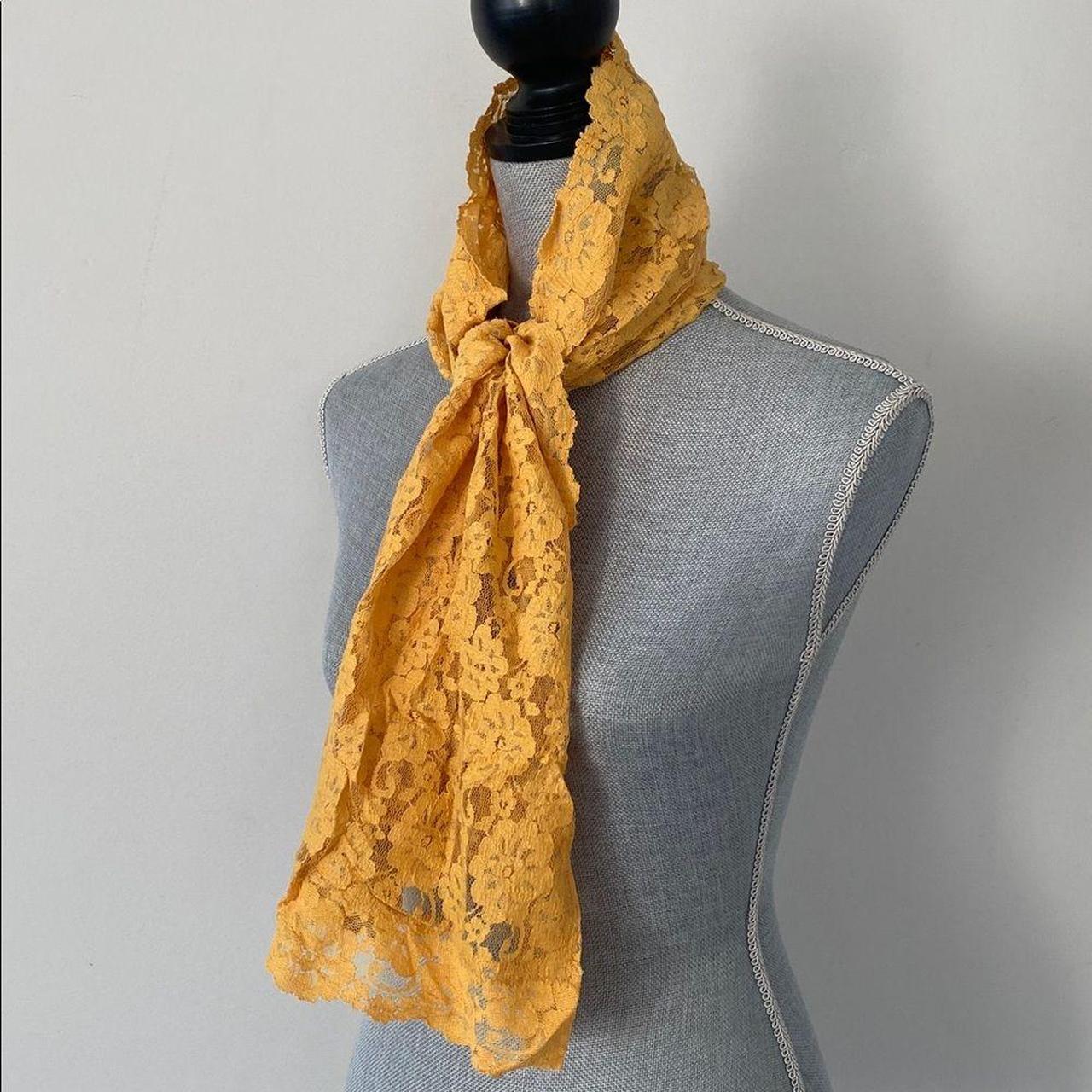 Source Unknown Women's Scarf - Orange – Add a tou… - image 2