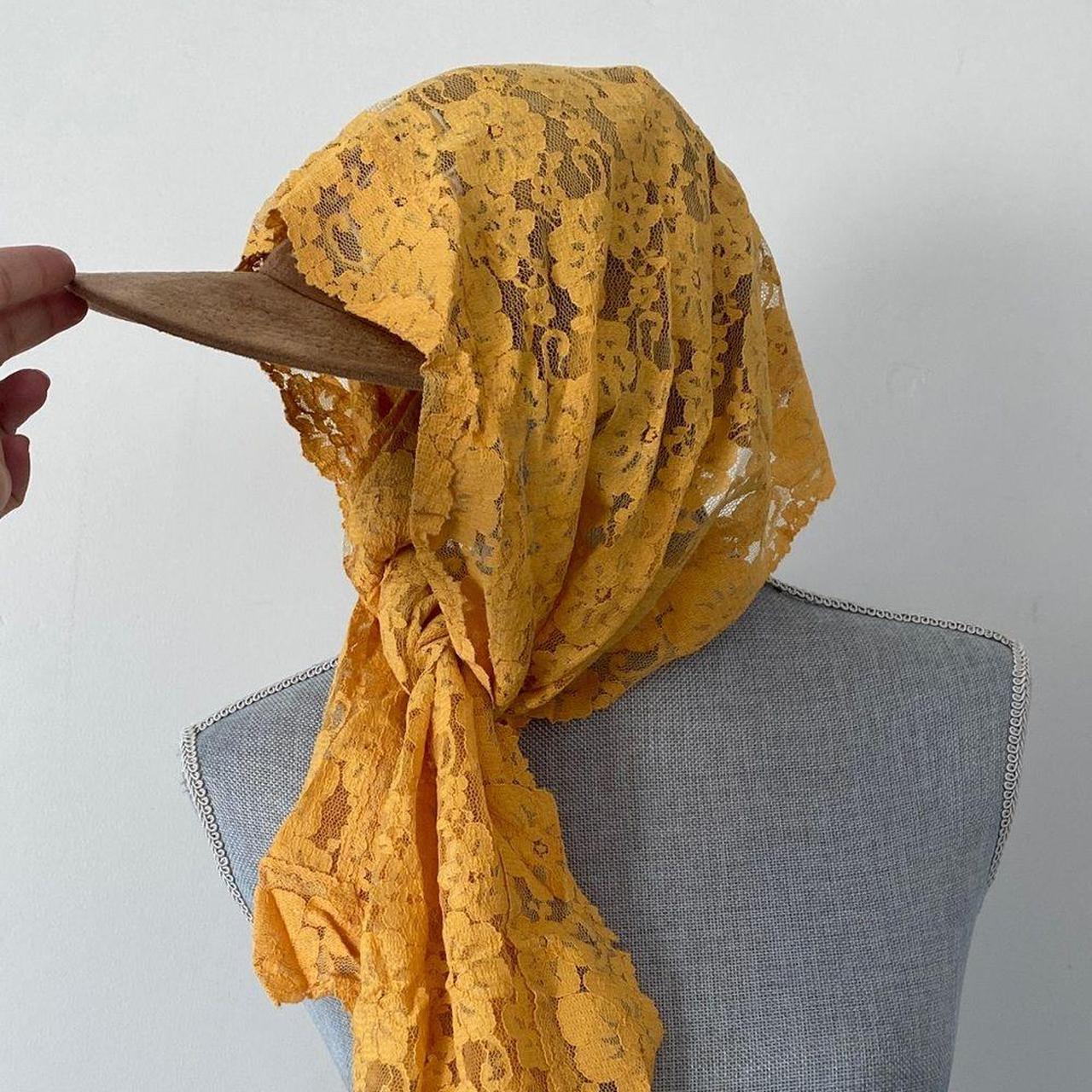 Source Unknown Women's Scarf - Orange – Add a tou… - image 4