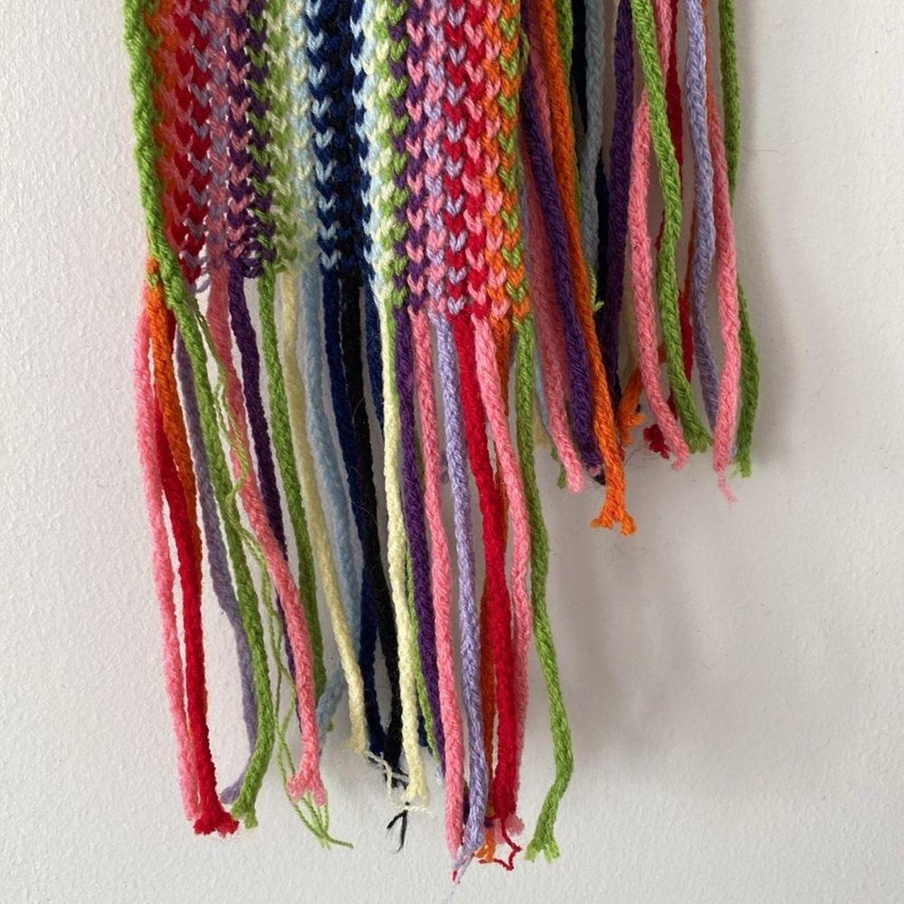 Source Unknown Women's Scarf - Red/Green – Vibran… - image 3