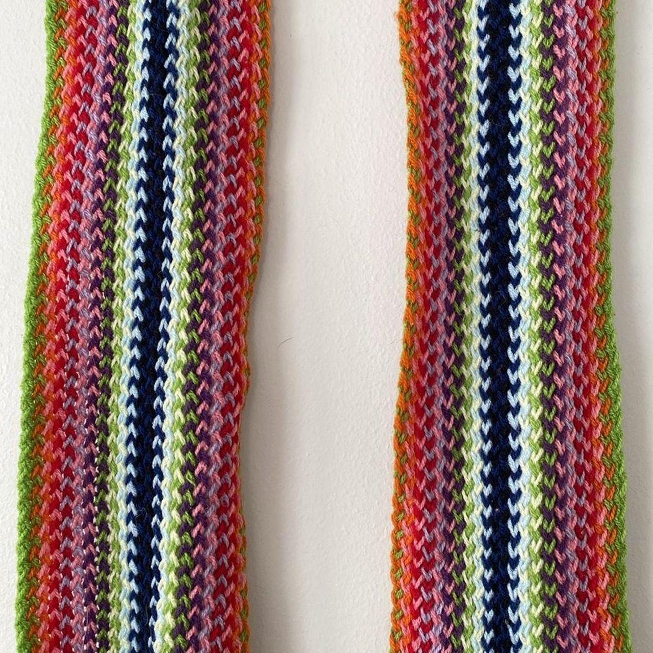 Source Unknown Women's Scarf - Red/Green – Vibran… - image 6