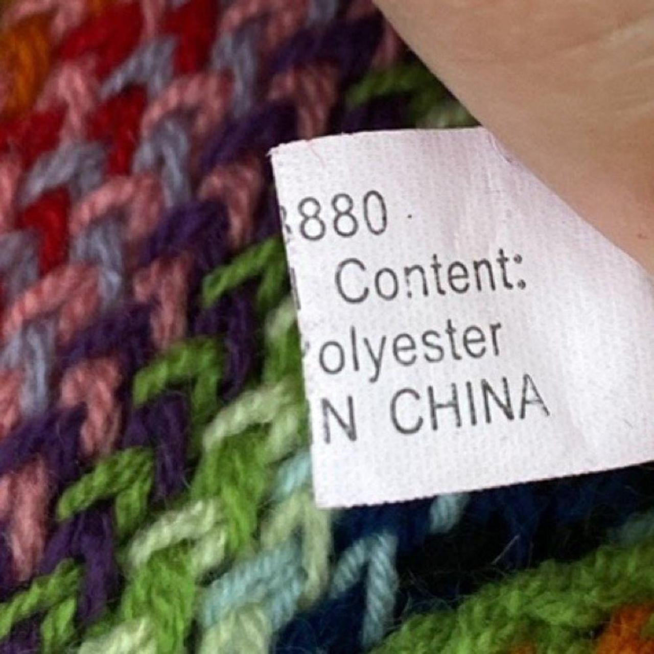 Source Unknown Women's Scarf - Red/Green – Vibran… - image 5