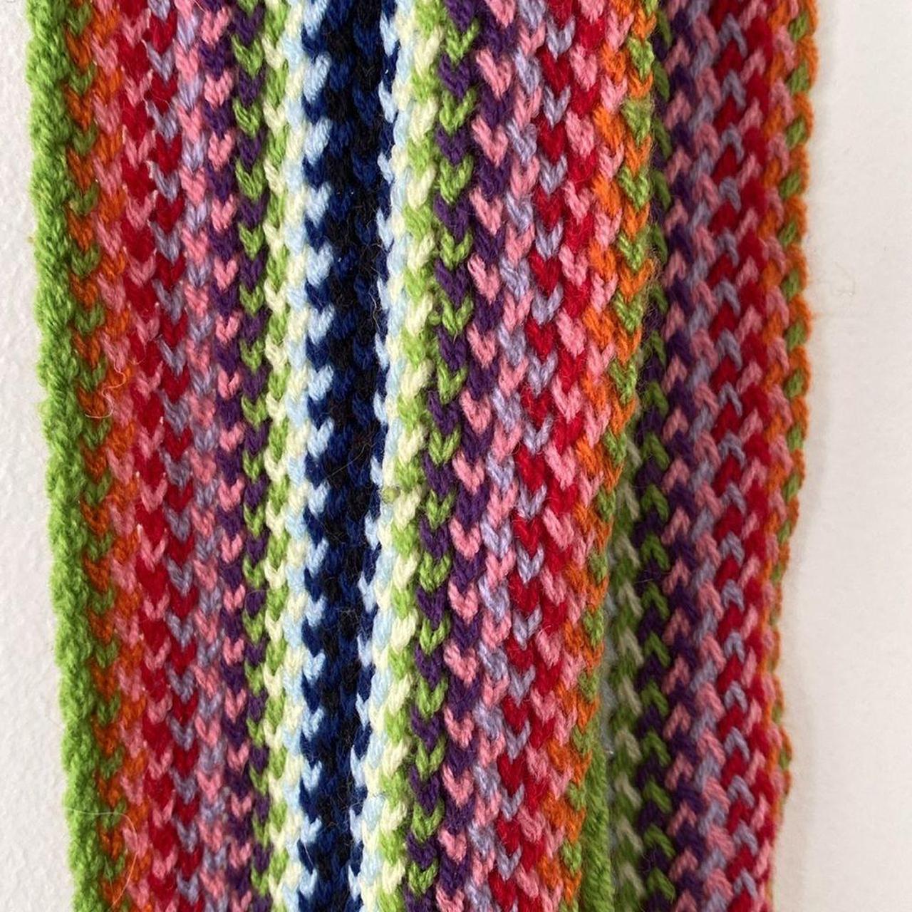 Source Unknown Women's Scarf - Red/Green – Vibran… - image 2