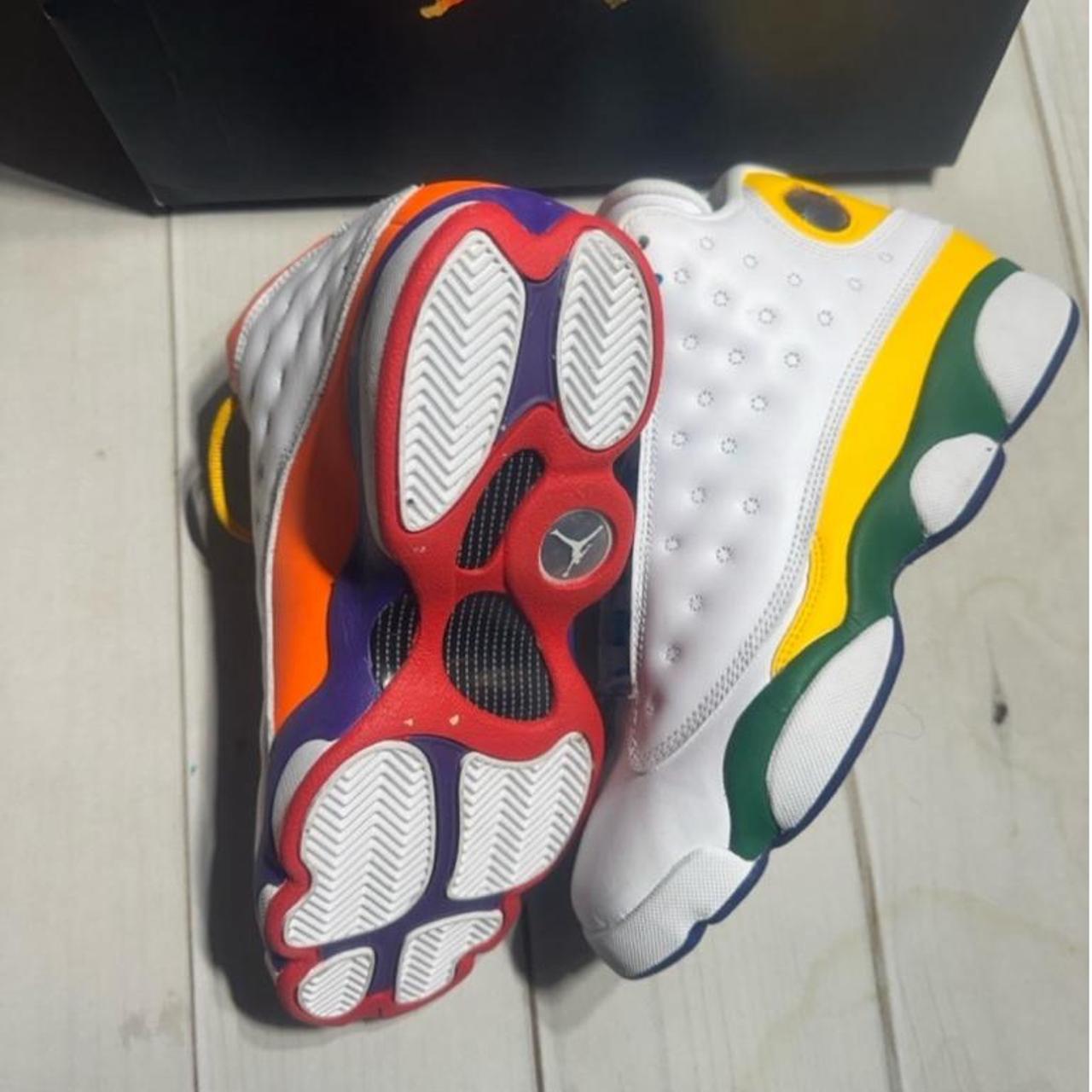 jordan 13s rainbow