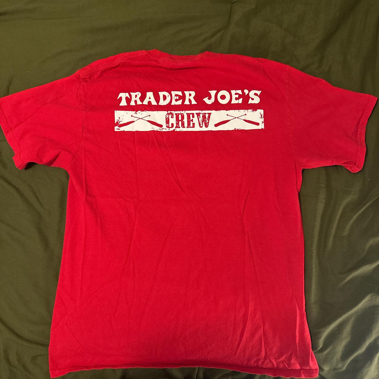 Trader Joe's Men's T-shirt - Red - M – Red Trader… - image 2