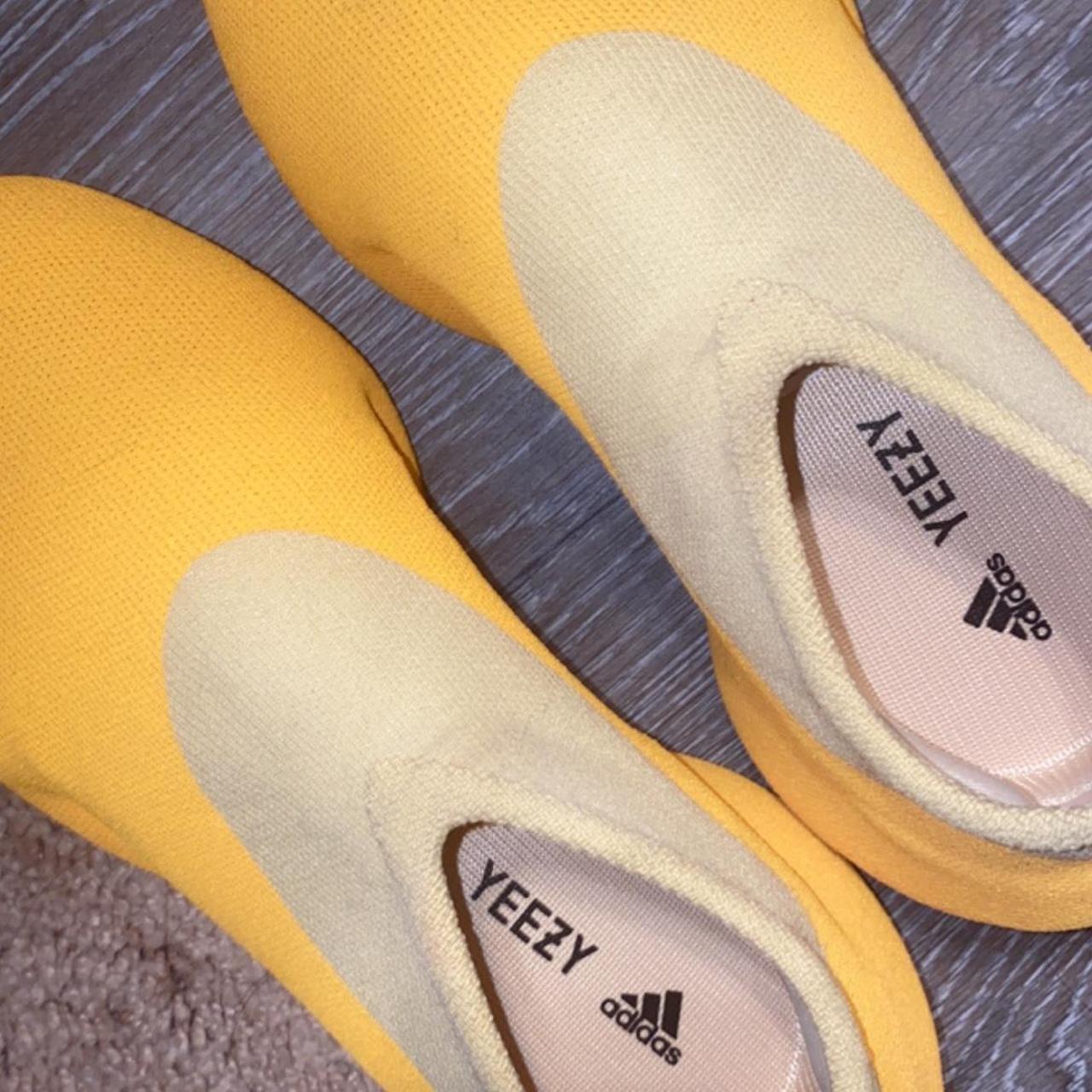 yellow yeezy knit runner