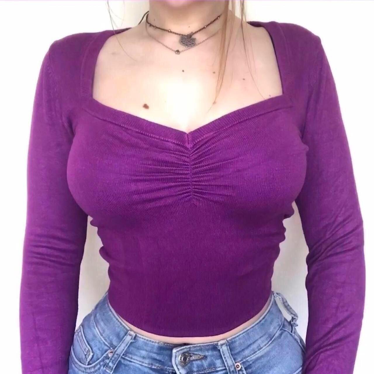 Morgan De Toi Women's Purple Shirt