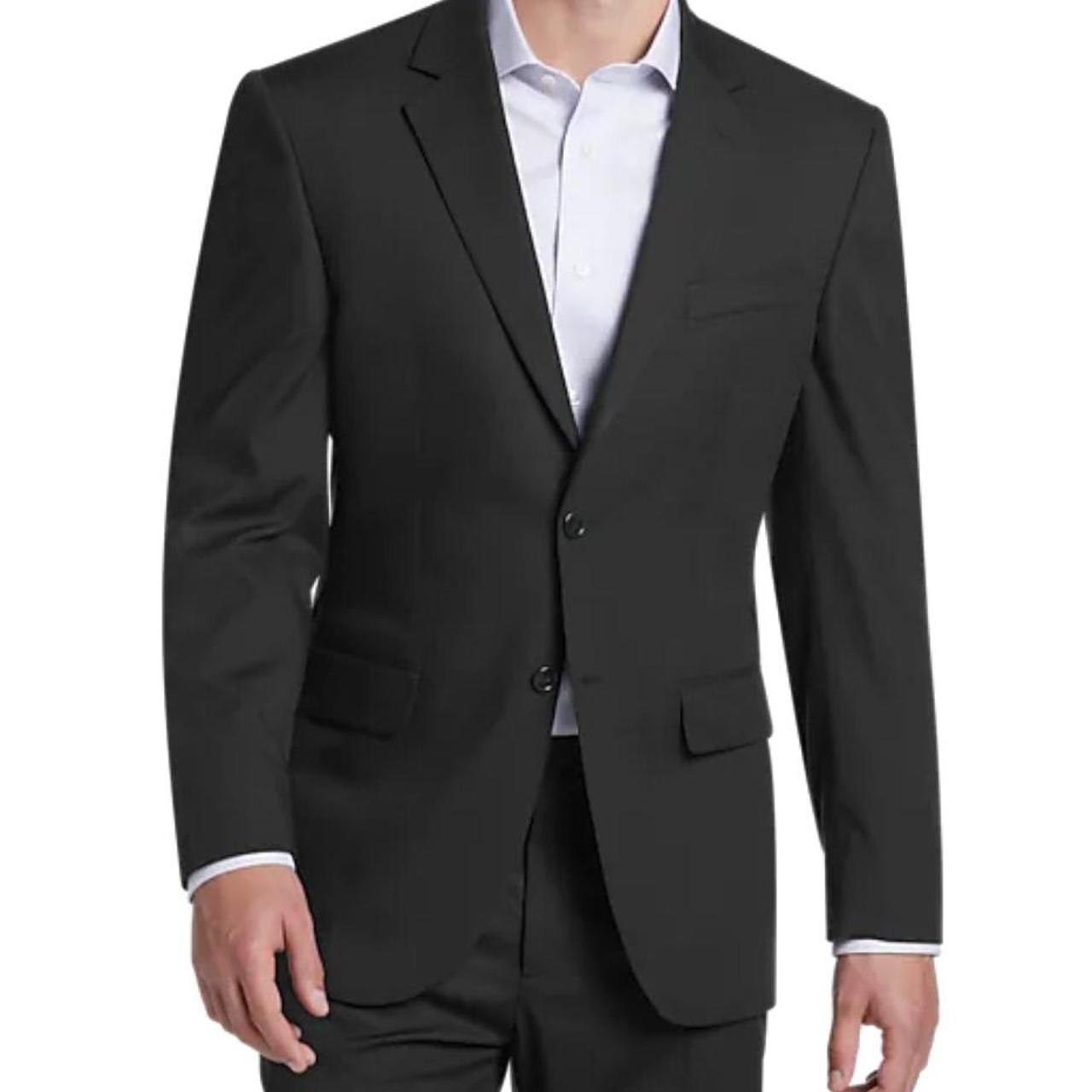 Pronto Uomo Men's Grey Suit Depop